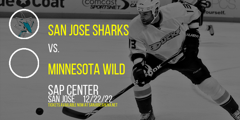 San Jose Sharks vs. Minnesota Wild at SAP Center